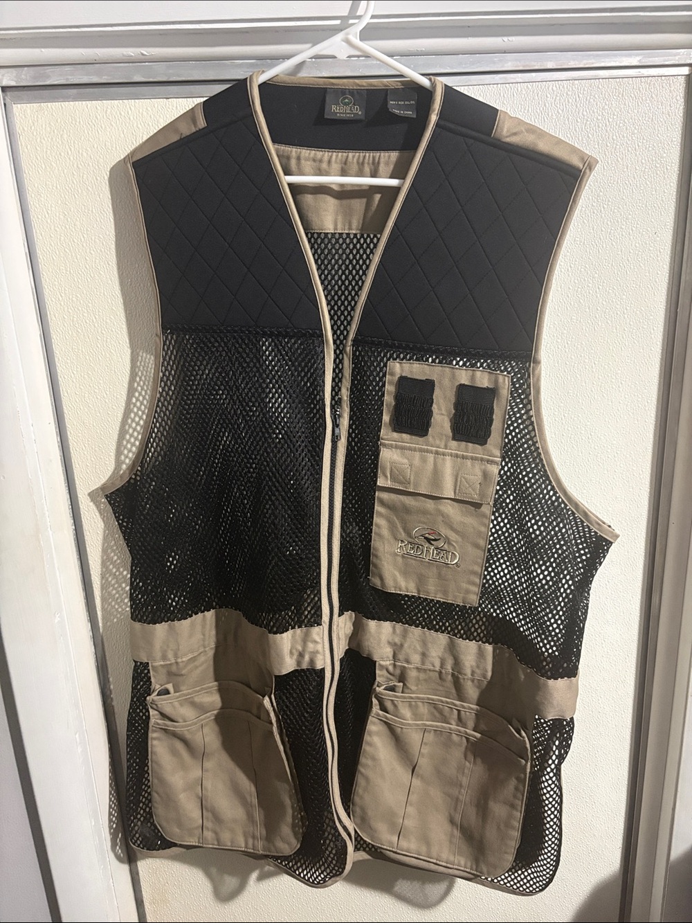 RedHead Two-Tone Canvas Jacket in Black and Tan